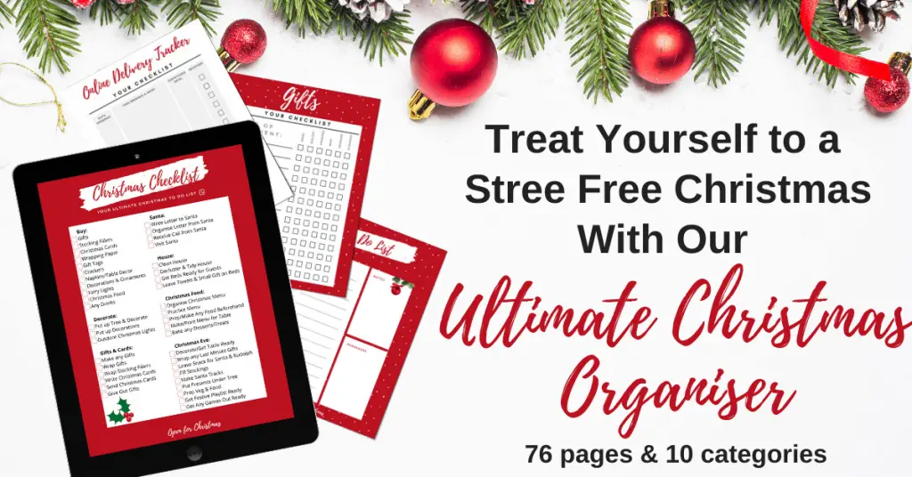 Ultimate Christmas Organiser - Open for Christmas