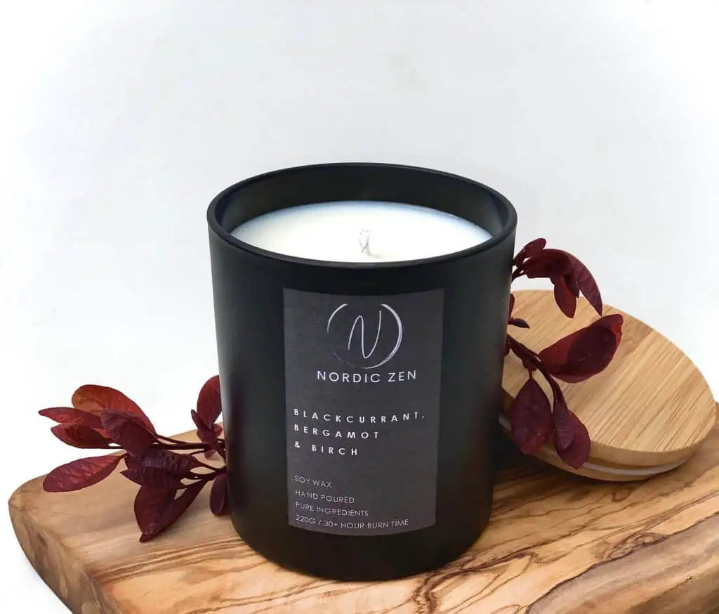 Blackcurrant Soy Candle - Gift Idea