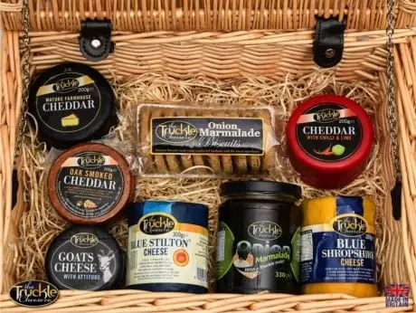 Truckle Cheese Food Gift Hamper for Christmas
