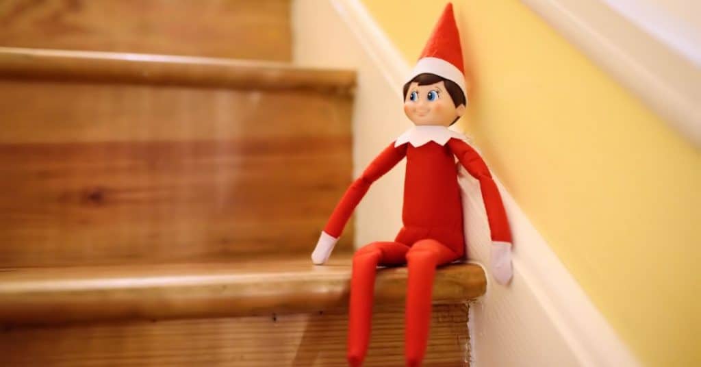 What is elf on the shelf_ Elf on the stairs