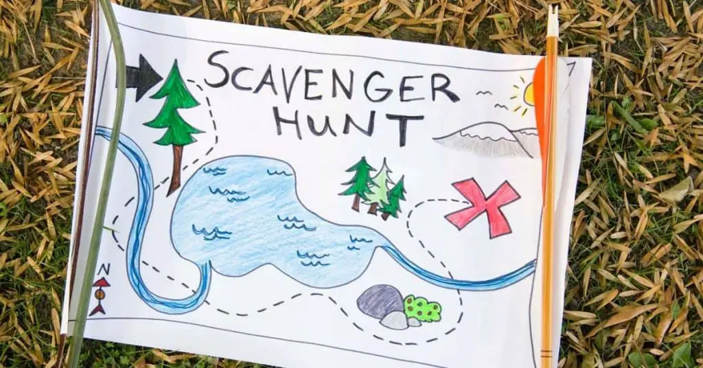 Scavenger Hunt Map - Christmas Days Out for Kids - Open for Christmas