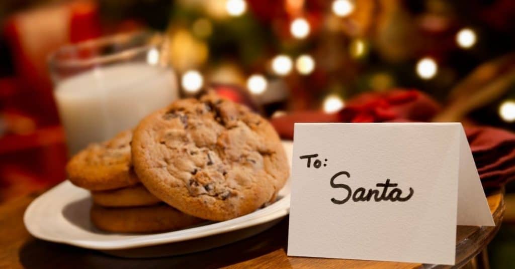 Milk and Cookies for Santa and Kris Kringle - Open for Christmas