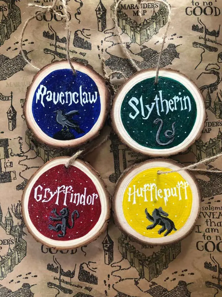 Harry Potter Hand Painted Hanging Decoration - Open for Christmas