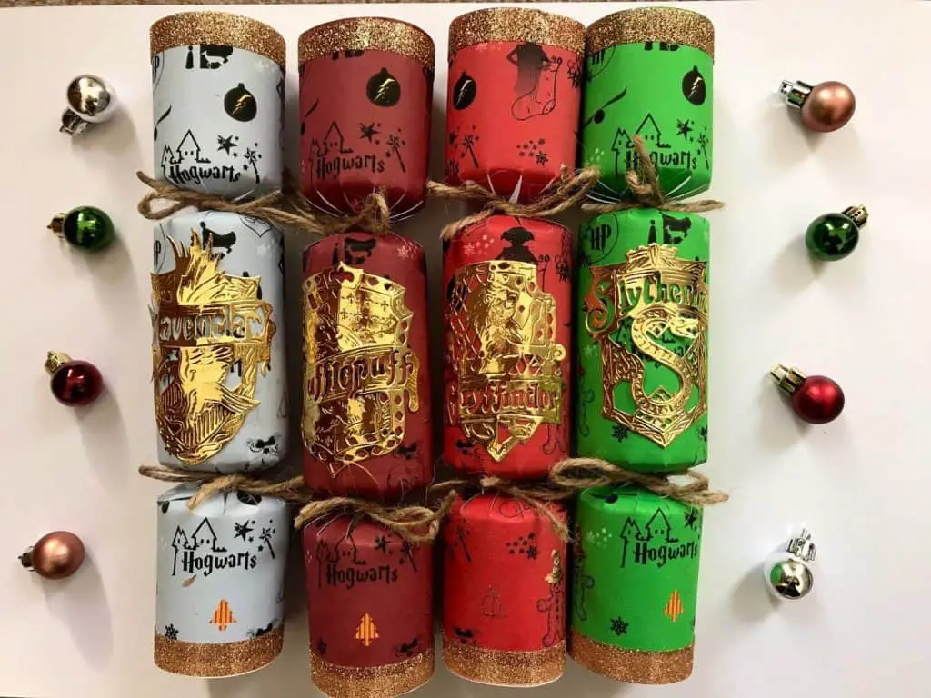 Harry Potter Inspired Christmas Crackers - Open for Christmas