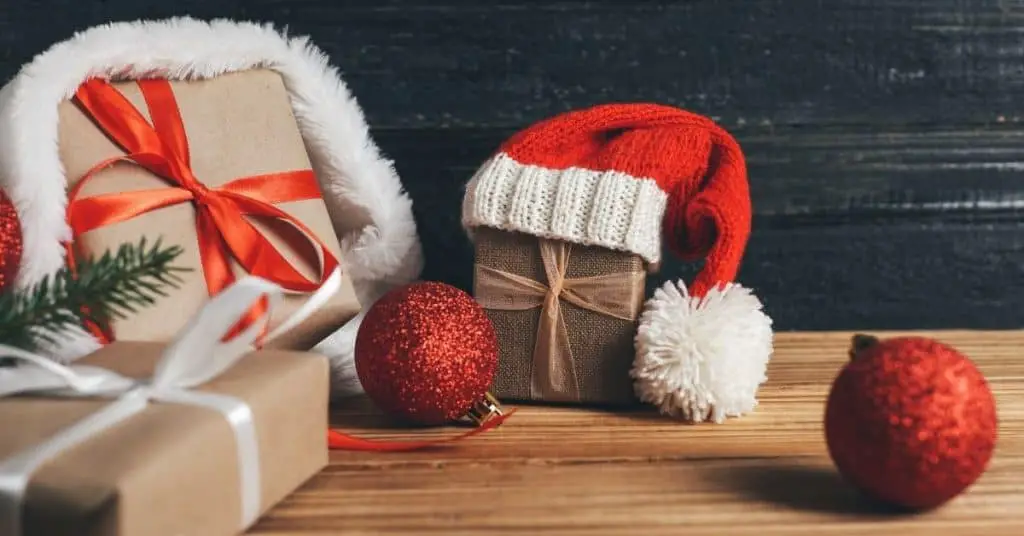 Presents with Festive Decorations and The Best Christmas Eve Box Gift Ideas for Adults - Open for Christmas