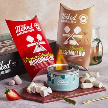 Vegan Marshmallow Toasting Kit - Gifts for Chocolate Lovers UK