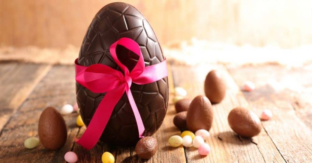 Chocolate easter eggs - Open for Christmas